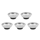 thumbnail image 1 of 5X Acero Inoxidable Piezas Magneticas Tazon Herramienta Bandeja Tuercas Tornillos Tornillos Parte Bandeja Piezas Magneticas de Plata 3 Pulgadas, 1 of 5