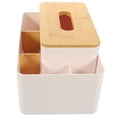 thumbnail image 4 of WHAMVOX  Sundries Storage Container Napkin Case Multifunctional Desktop Tissues Boxes Office, 4 of 8