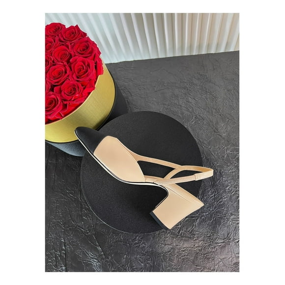 High-Heeled Genuine Leather Sandals Summer Strappy Sandals 6cm High-Heeled Catwalk Women's Sandals Fashion Designer Women's Shoe