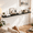 Black-Pack of 1-72 inch, variant on 55 Inch Floating Shelves For Wall 8 Deep Rustic Wood Mounted With Invisible Brackets Bathroom Bedroom Kitchen & Living Room Stord