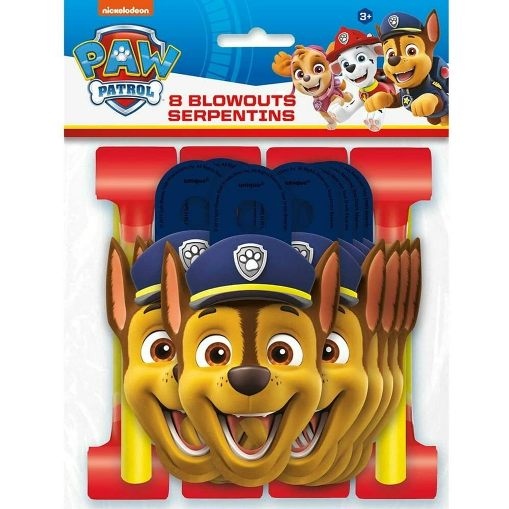 Paw Patrol Blowouts 8ct