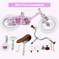 thumbnail image 2 of OLAKIDS Kids Bike, 12 14 16 18 Inch Bear Themed Toddlers Bike with Training Wheels Adjustable Seat Handlebar Coaster Brake and Handbrake, Children's Bicycle for Boys Girls, 2 of 8