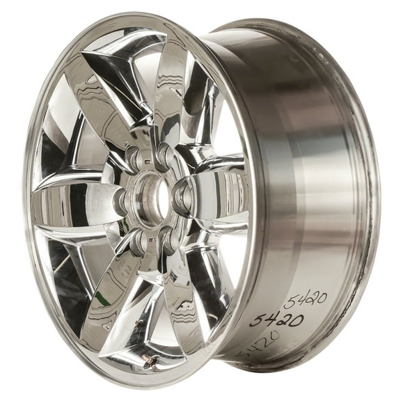 New Aftermarket  Cladded Chrome Aluminum Wheel; Cladded 20 x 8.5 9597223 fits 2009-2013 GMC Sierra 1500