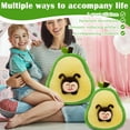 thumbnail image 5 of HeaDream Avocado Greedy Bug Doll Doll, Nap Pillow Cushion Doll Plush Toy Soft and Huggable Toy for Kids and Collectors, Perfect Gift Idea, 5 of 5