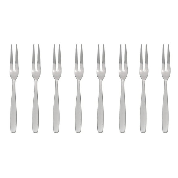 Maine Man Escargot Seafood Cocktail Appetizer Fork, Japanese Stainless Steel, Set of 8