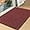 Red, variant on Doormat Indoor Dirt Trapper Door Mats Non-Slip, Low-Profile Indoor Mats, Resist Dirt Floor Mat Washable Entrance Mat for Front Back Door, Entryway, Hallway, Kitchen, 24" x 35", Red