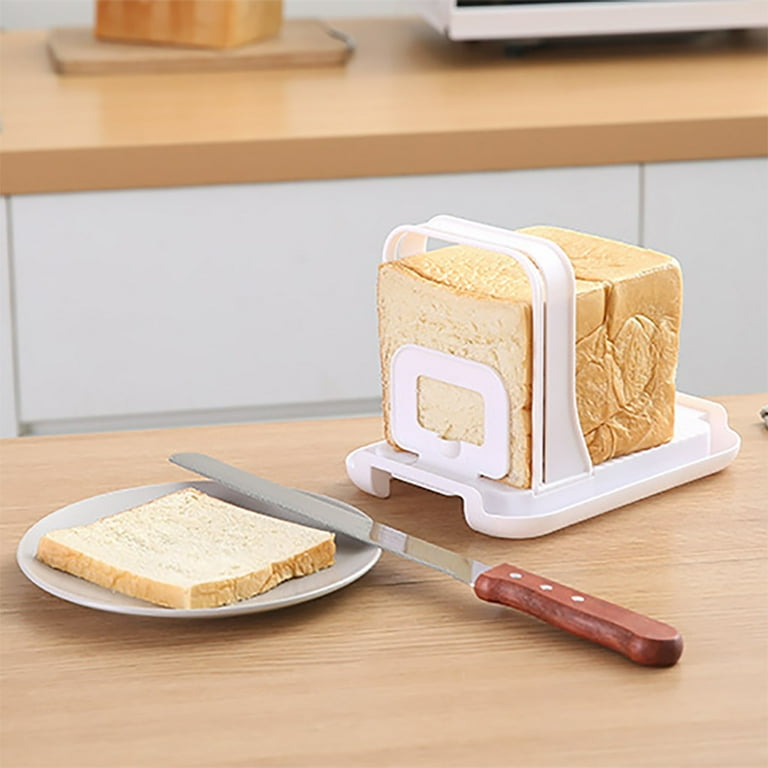 Ikeay Bread Slicer, Removable Bread Every Portable Toaster Slicers