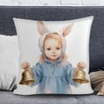 thumbnail image 1 of Outdoor Holiday Decorations Easter Themed Pillowcase 44X44 Cm (Insert Not Included) for Drawing and Holiday Decoration, 1 of 6