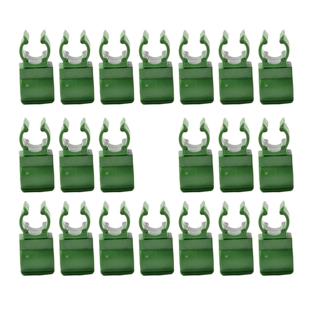 20 piezas de clips de conexión para enrejado de plantas, clips de estaca para conector de plantas, clip de fijación 11 mm