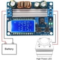 thumbnail image 4 of Display Buck Boost Converter, Subscriber Board DC 5.5-30V 12v to DC 0.5-30V 5v 24v Constant Current Adjustable Voltage Step-down Voltage Regulator 3A 35W Power Supply Module, 4 of 5