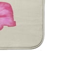 thumbnail image 2 of Simply Daisy 34" x 21" Plush Microfiber Pink Beach Drive Bath Mat, 2 of 3