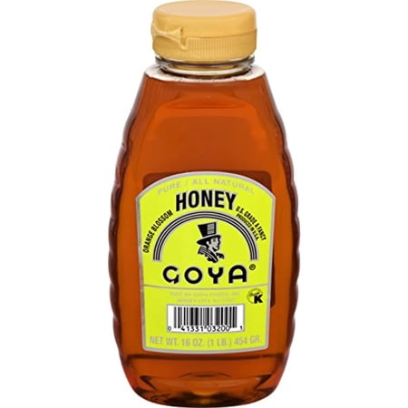 Goya Orange Blossom Pure Honey, All Natural, 16 Ounce