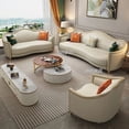 thumbnail image 4 of Leather Living Room Sofas Modern Sectional Wooden Living Room Sofas Furniture Confort Nordic Hotel Bedrooms Salon Meuble Sofas My Lux Decor Round, 4 of 27