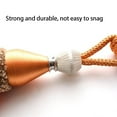 thumbnail image 2 of Pack of 4 Tassel Curtain Tiebacks, Curtain Clips Rope Tie, Curtain Buckle Holdbacks Curtain Straps, Hanging Ball, Tassel for Home and Office, 2 of 6