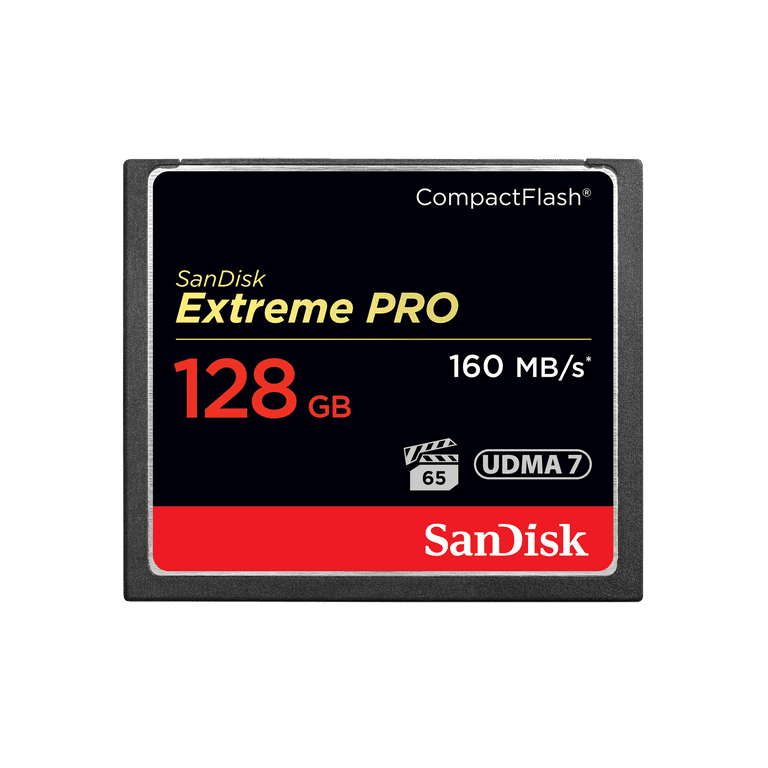 ■SANDISK　SDCFXPS-128G-J61 [128GB] SanDisk 128GB Extreme PRO CompactFlash Memory Card - SDCFXPS