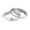 silver-40mm, variant on Modern Big Gold/Silver Hoop Earrings Gold or Silver Tone Hoop Earrings Ideal For Everyday And Special Occasions