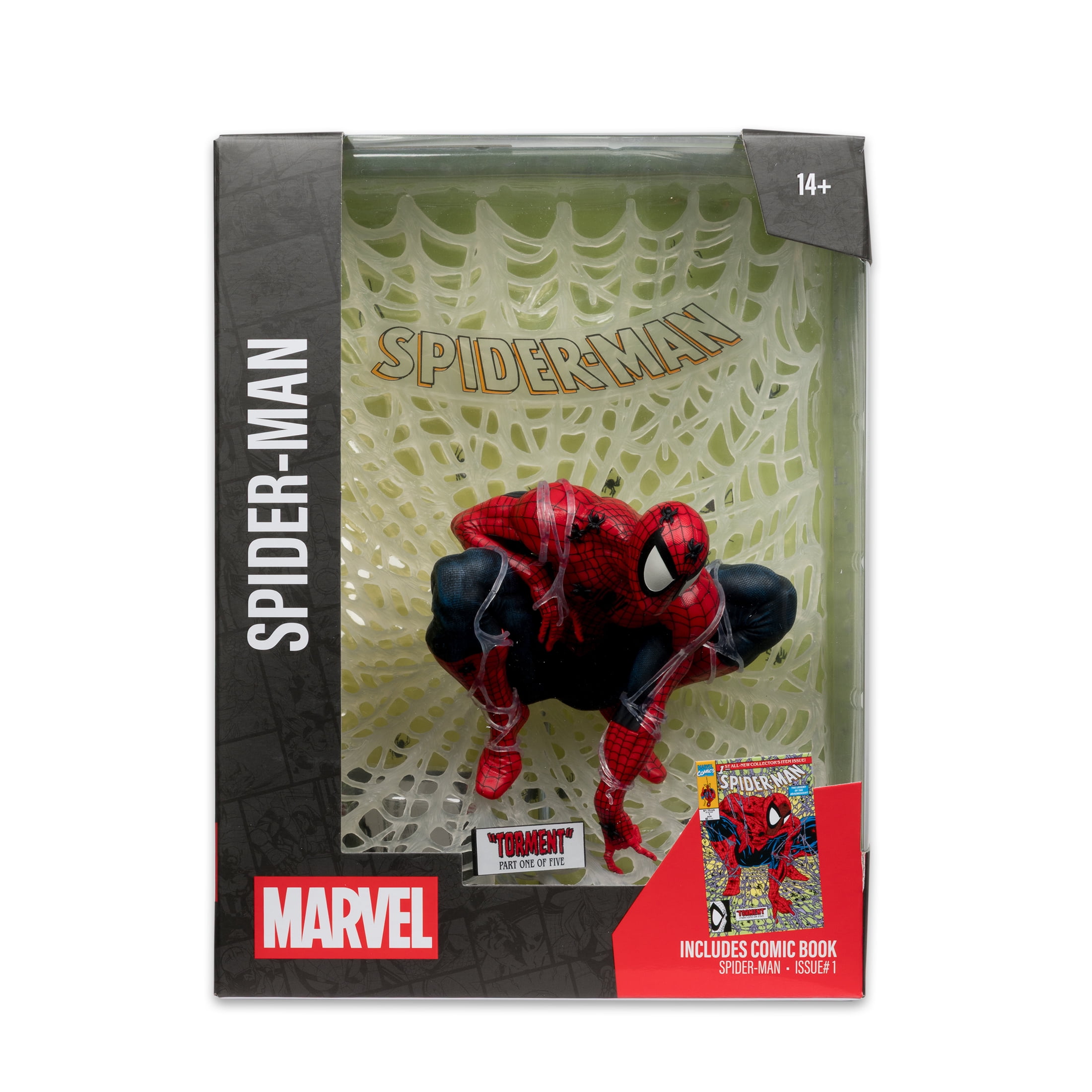 Marvel Spider-Man (Spider-Man #1) 1:6th Scale Collectible w/ Scene - McFarlane Toys