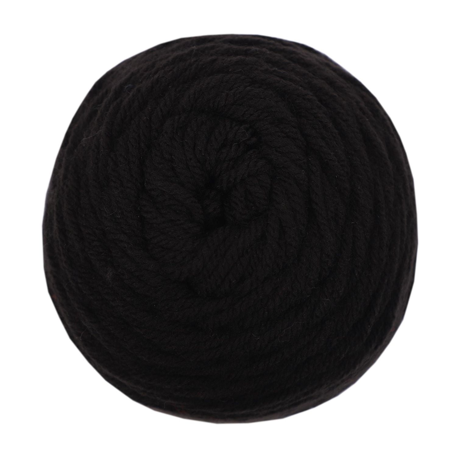 Laine acrylique Mainstays Fil acrylique noir moyen 7 oz 397 verges