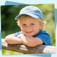 thumbnail image 5 of Bocaoying 3 Pack Toddler Baseball Cap for Boys & Girls 1-2 Years, Adjustable Washed Cotton Hat for Summer Sun Protection, 5 of 7