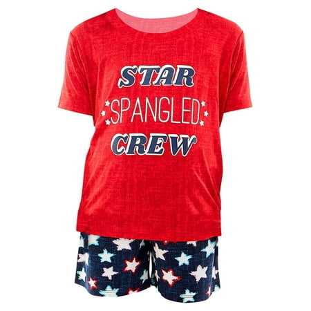 

Way to Celebrate Star Spangled Family Sleep PJ Set- Kid
