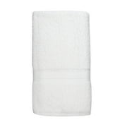 Mainstays Solid Hand Towel, White