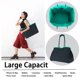 thumbnail image 4 of Bolsa de Playa Tote QOGiR Neopreno Multipropósito Gris Oscuro/Verde, 4 of 7