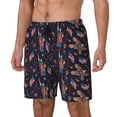 thumbnail image 1 of Balery Statue Of Liberty Eagle Bañador para hombre, shorts de playa de secado rápido con entrepierna y forro de compresión-Medium, 1 of 6