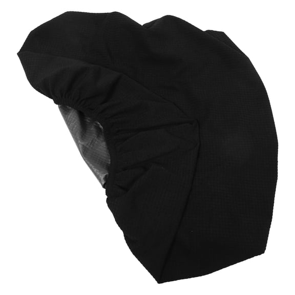 OUNONA Black Weatherproof Stretch Patio Cushion Covers, Outdoor Furniture Protector, and Fade Resistant