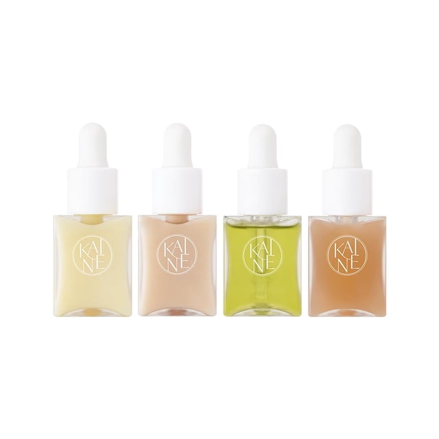 KAINE Serum Discovery Kit Juego de cuidado de la piel de 4 piezas Suero facial coreano vegano Set de regalo para piel radiante e hidratada 0,28 fl.oz/8,5 ml cada uno