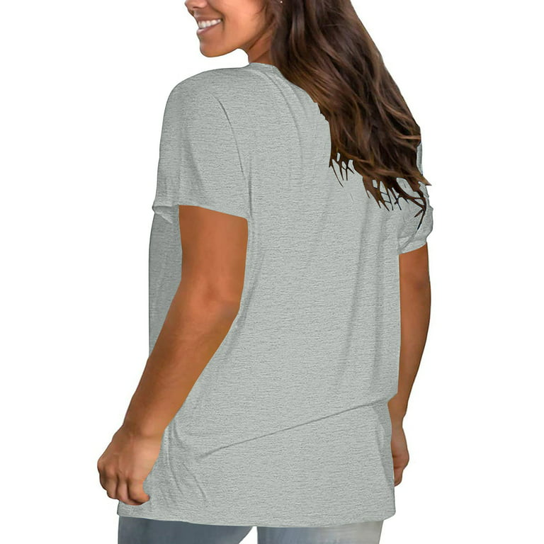 MANCYFIT Thermal Top for Women Fleece Lined Shirt Short Sleeve Base Layer  Grey X-Small at  Women's Clothing store