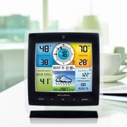 AcuRite Iris® (5-in-1) Home Weather Station with Color Display for Temperature, Rain Gauge (01528)