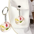 Miayilima Hangs Transparent Goldfish Bowl Keychain Pvc Fish Bowl Color