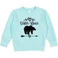 thumbnail image 2 of Inktastic Sister Bear Native Arrow Toddler Sweatshirt, 2 of 4