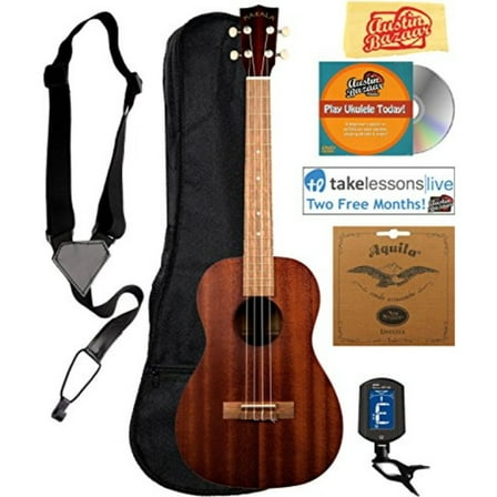 Bundle Makala Baritone Ukulele