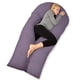 thumbnail image 1 of Almohada corporal QUEEN ROSE en forma de U, 165 cm, para embarazo, refrescante, 1 of 6