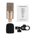 thumbnail image 1 of Microphones,Professional Xlr With Clip Live Professional Xlr With Clip Windproof Computer Studio Laptop Computer Windproof Cover Studio Mic Xlr Professional Condenser Windproof, 1 of 6