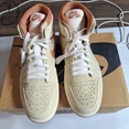 thumbnail image 2 of Ni - ke Ni - ke Air Jordan 1 high Zm Air CMFT 2, Size9.5 sail/terra burnt sunrise mens, 2 of 5
