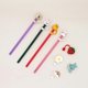 thumbnail image 4 of Straw Plugwithout straw- Silicone Drinking Straw PlugCartoon Dust Roof Plug,White Yellow, 4 of 5