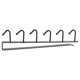 thumbnail image 2 of Multifunction Kitchen Storage Rack Cabinet Shelf Hanging Hook Cupboard Organizer Holder Black, 2 of 5