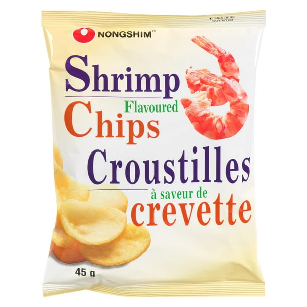 Croustilles à saveur de crevette de Nongshim 45 g