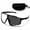 Black, variant on UV400 Photochromic Polarized Safety Glasses, Photochromic Sunglasses Impact Resistant Outdoor Sports & Work Eyewear
