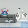 thumbnail image 2 of Escultura De Cisne Acrílico, Figuritas, Centro De Mesa, Armario Plano, Estantería, Oficina, Sala De Estar, Decoración, Artesanía, Adorno, Regalo De Inauguración De La Casa, 2 of 8