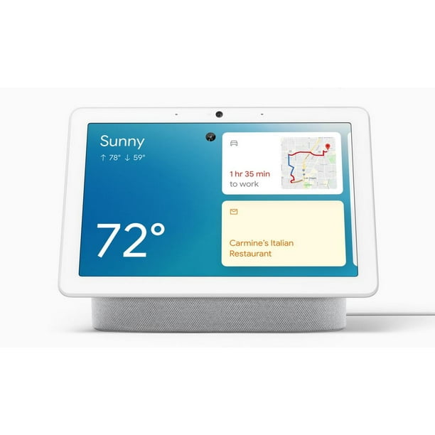 Google Nest Hub Max Smart Display with Google Assistant - Chalk (GA00426-US)