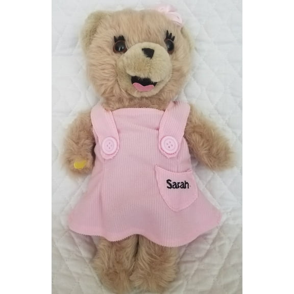 Precious Seed Sarah Inspirational Talking Teddy Bear (12 inches)