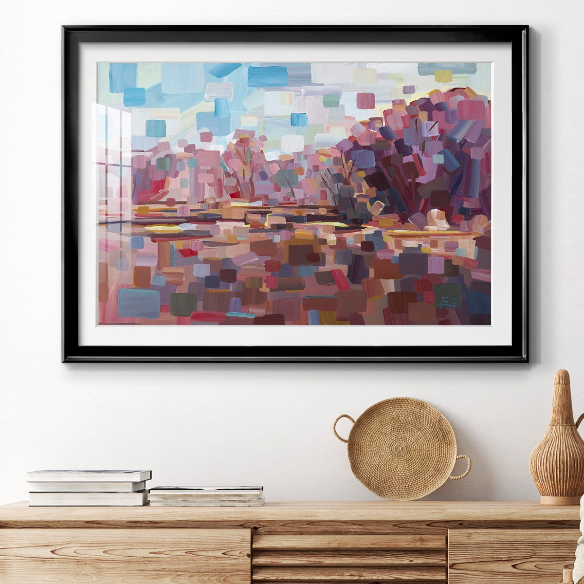 Pretty in Pink Premium Framed Print - Ready to Hang