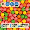 thumbnail image 3 of 25 mm 1'' Neon Glow Gumballs 2.5 lb Assorted Flavors - Bubble Gum Balls Machines Refill in Bulk for Kids - 140 pcs, 3 of 3