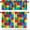 Rainbow-2, variant on Coffee Kitchen Curtains Sets, Cafe Coffee Theme Valance for Kitchen Windows, Tea Party Coffee Bean Print Small Short Curtains Window Treatments Valance Sets for Kitchen Cafe, 54x24 Inch, 3 Piece