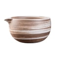thumbnail image 1 of Spouted Matcha Bowl, Large 600ml Ceramic Chawan with Pourer for Whisking & Serving Japanese Tea, 1 of 6
