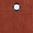 thumbnail image 6 of Eclipse Allure Draft Stopper, 100% Blackout Grommet Top Curtain Panel, Copper Red, 50 x 63, 6 of 6
