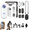 White, variant on 2026 New Upgrade POV Camera, 4s Body Camera, HD 1080p/4k Hands Free Mini POV Pro Body Cam, Wearable Body Adventure Action Cam with Audio Video, for Vlogging Cycling Diving(Black)